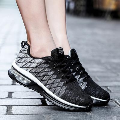 Spring and Autumn Men's Shoes 2024 New Mesh Shoes Large Size Men's Couple Shoes Breathable Air Cushion Sports Running Shoes Trendy Shoes