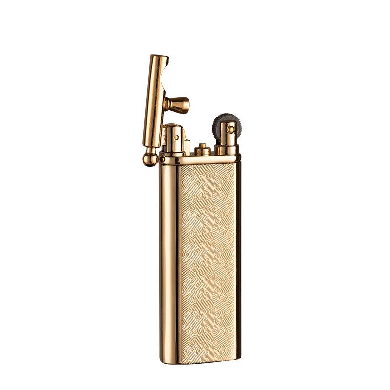New Vintage Grinding Wheel Lighter Metal Creative Classic Personality Mini Igniter Gift Men's Premium Cigarette Accessories