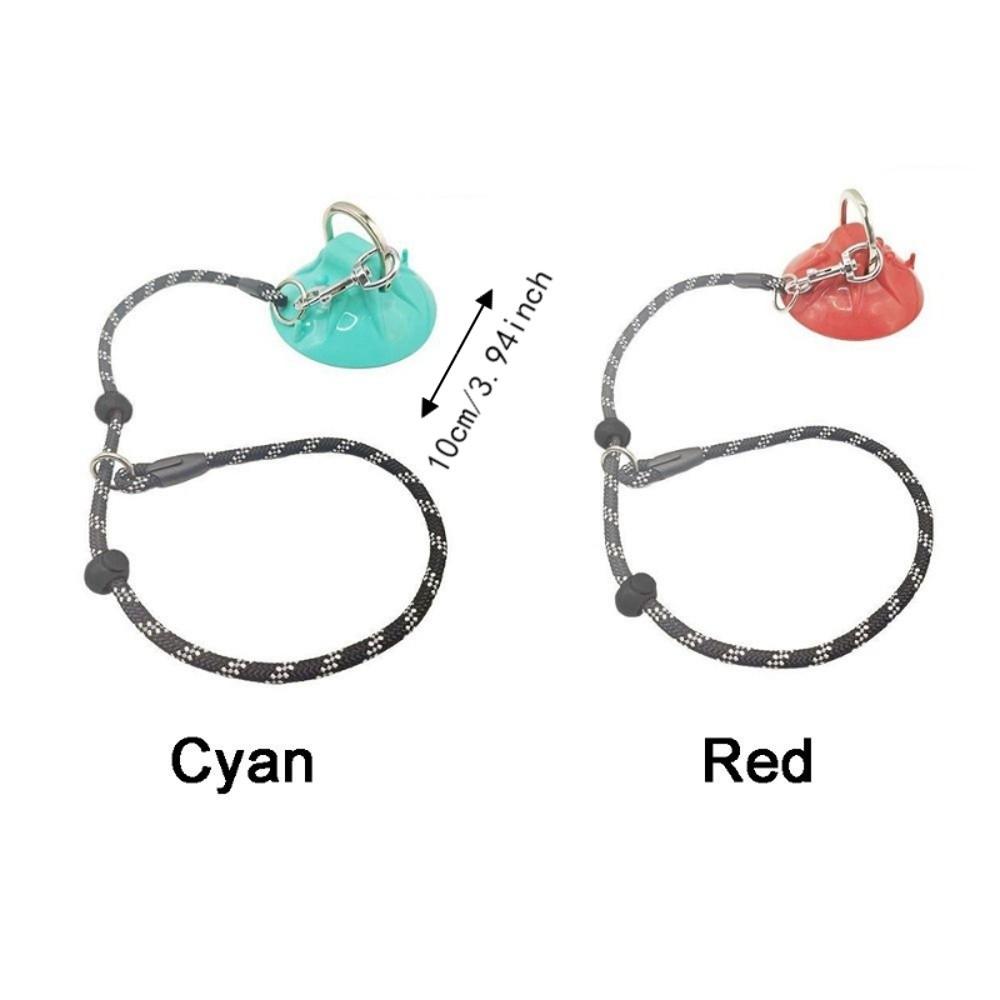 Anti Movement Dog Bathing Tether Suction Cup Pet Shower Fixed Collar  Pet Bath Accessories