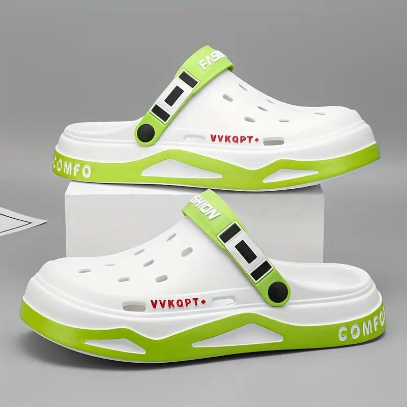 Men's Fashionable Casual Slippers, Outdoor Sports Sandals, Soft-soled Casual Beach Sandals