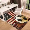 Baseball Passion And Heritage Carpet, Chair Rug,Rug for Office Bedroom living rooms, Doormat decor Fan Gift Christmas Gift