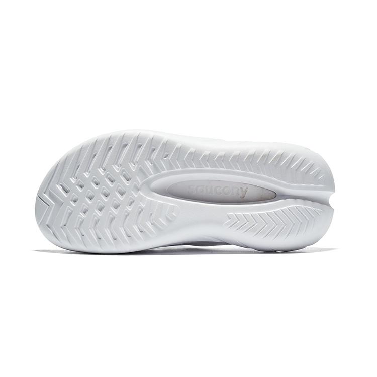 Saucony Cradle 2 EVA Skeleton Slip Resistant Slide Slippers Unisex White Orange Black S28903-2
