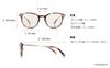 OWNDAYS Clear UV Wellington Korean for Men and Sunglasses, Protection, Style, Style, Women, CSU2002B-2S-C3