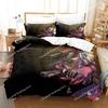Fashion 3d Print Game Dunge Fighter Female Magician Bedding Set Single Double King Bed Set Children's Bedroom Duvet Cover Set