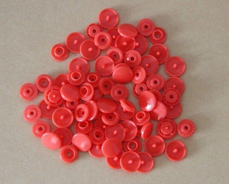 Lots 100PCS Sets Size 16 T3 Resin Button Popper For Cloth Diapers Crafts