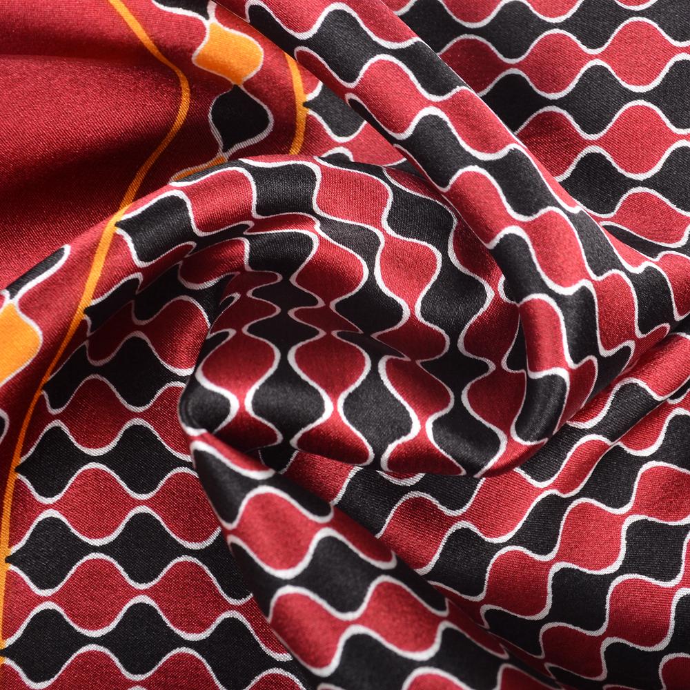 [BYSIFA] New Male Silk Scarf Fashion Fall Winter 100% Pure Silk Men Long Scarves Accessories Spring Warmer Scarf Cravat160*26cm