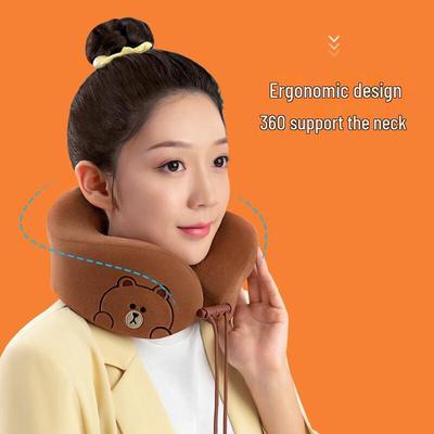 LINE FRIENDS U-Shaped Neck Massager Pillow CN Plug (adapter Included)