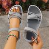 Women's Summer Outdoor Casual Sports Sandals With, Non-Slip Soft Sole Beach Shoes