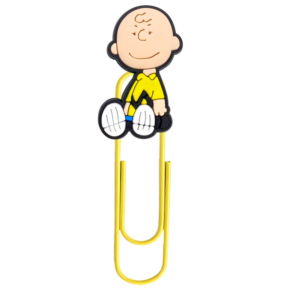 Snoopy Cartoon Creative Bookmark Colorful DIY Large Paperclip - Office Supplies