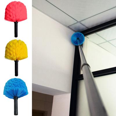 Dusting Brush Spider Web Duster Telescopic Rod Convenient Reusable Cleaning Brush for Home Office Windows