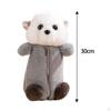 Plush Animal Pencil Case Animals Stationery Bag Supplies Creative Cosmetic Cartoon