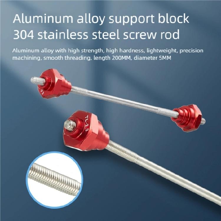 Aluminum Alloys Bike Barrels Shafts Hub Fixing Rod Road Bike Wheel Truing Stand Thru Axles Adapter Bicycles Repair Tool