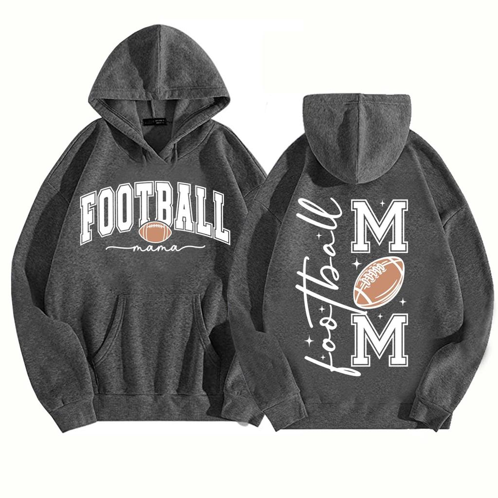 Unisex Graphic Print Hooded Sweatshirt Long Sleeve with Front Pocket for Everyday Wear