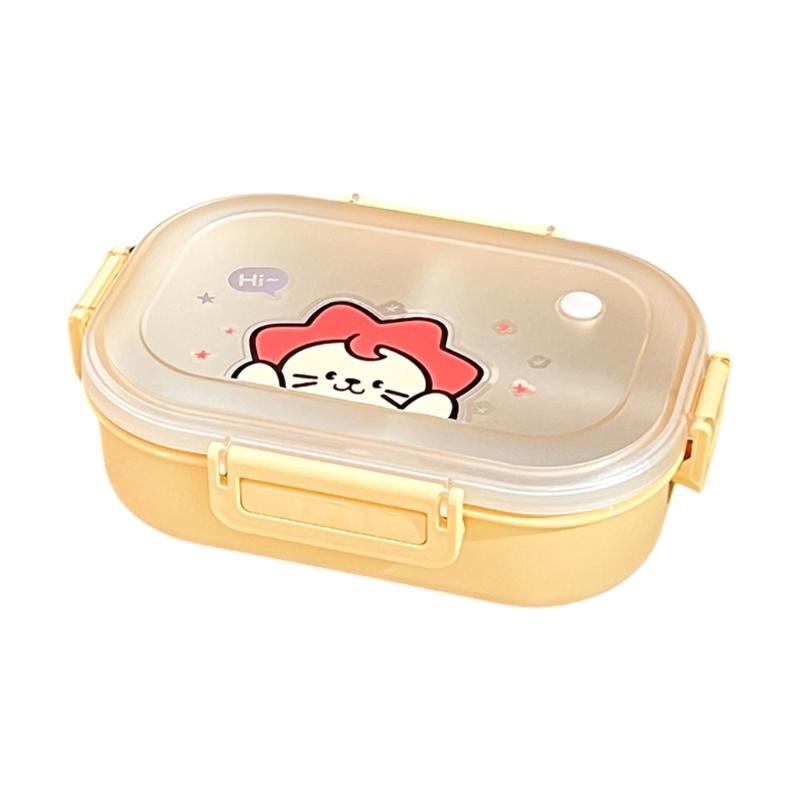 Stackable Bentos Box With Removable Inserts Multi Compartment Food Storage Container For Outdoor Activity