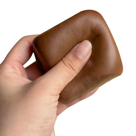 

Гавайский хлеб Игрушка-сквиши Медленно поднимающаяся Снятие стресса Ароматизированный хлеб Щипок Сенсорная игрушка Дети Взрослые Мягкий Успокаивающий хлеб Игрушка-непоседа темно-коричневого