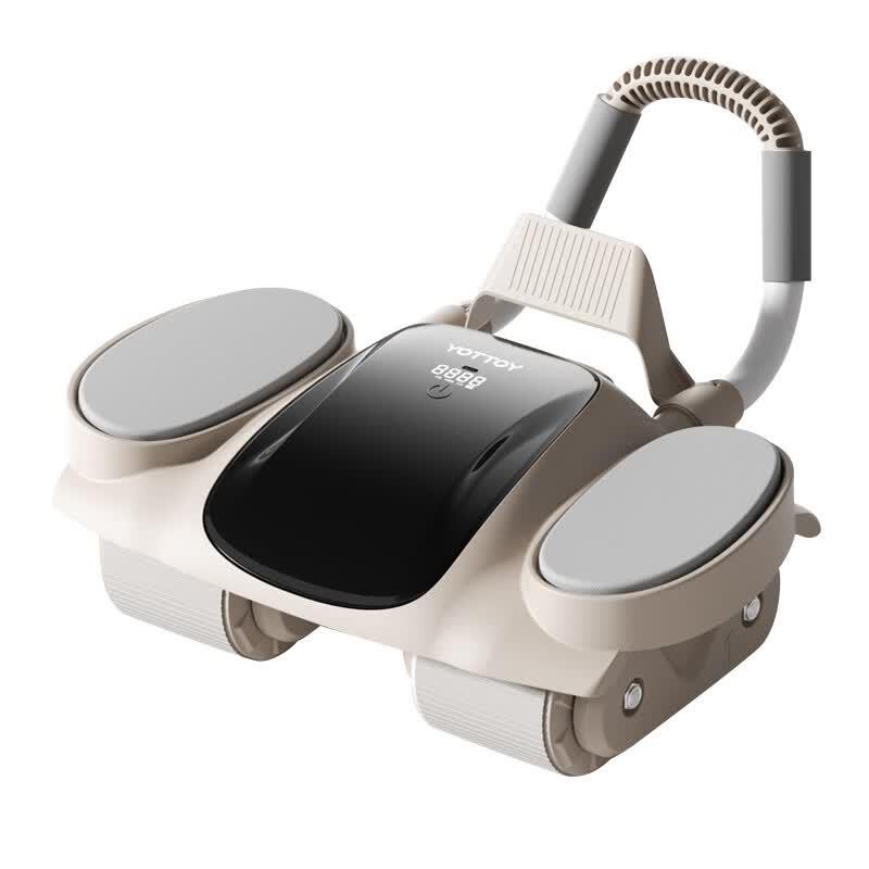 YOTTOY Smart Four-Wheel Ab Roller with Large Screen