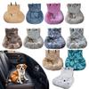 Removable Washable Cushion with Safety Belt Soft Plush Dog Seat Pet Car Booster Seat for Small Medium Large Dogs