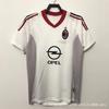 Vintage dres 0203 Serie A Liga mistrů AC Milán fotbalový dres Ševčenko Pirlo Inzaghi dres