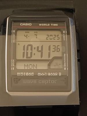 CASIO WAVE CEPTOR WV-59R-1AJF Mens Watch Box