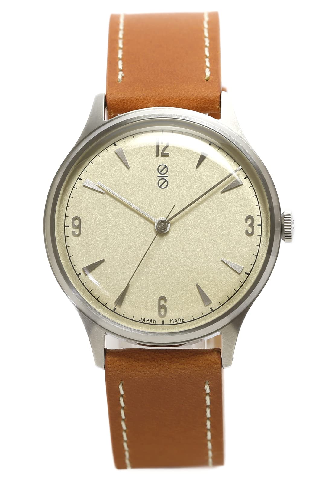 

Классические часы SIS с секундной стрелкой, часы с ремешком из натуральной кожи, секунды, механизм 1/4, мужские