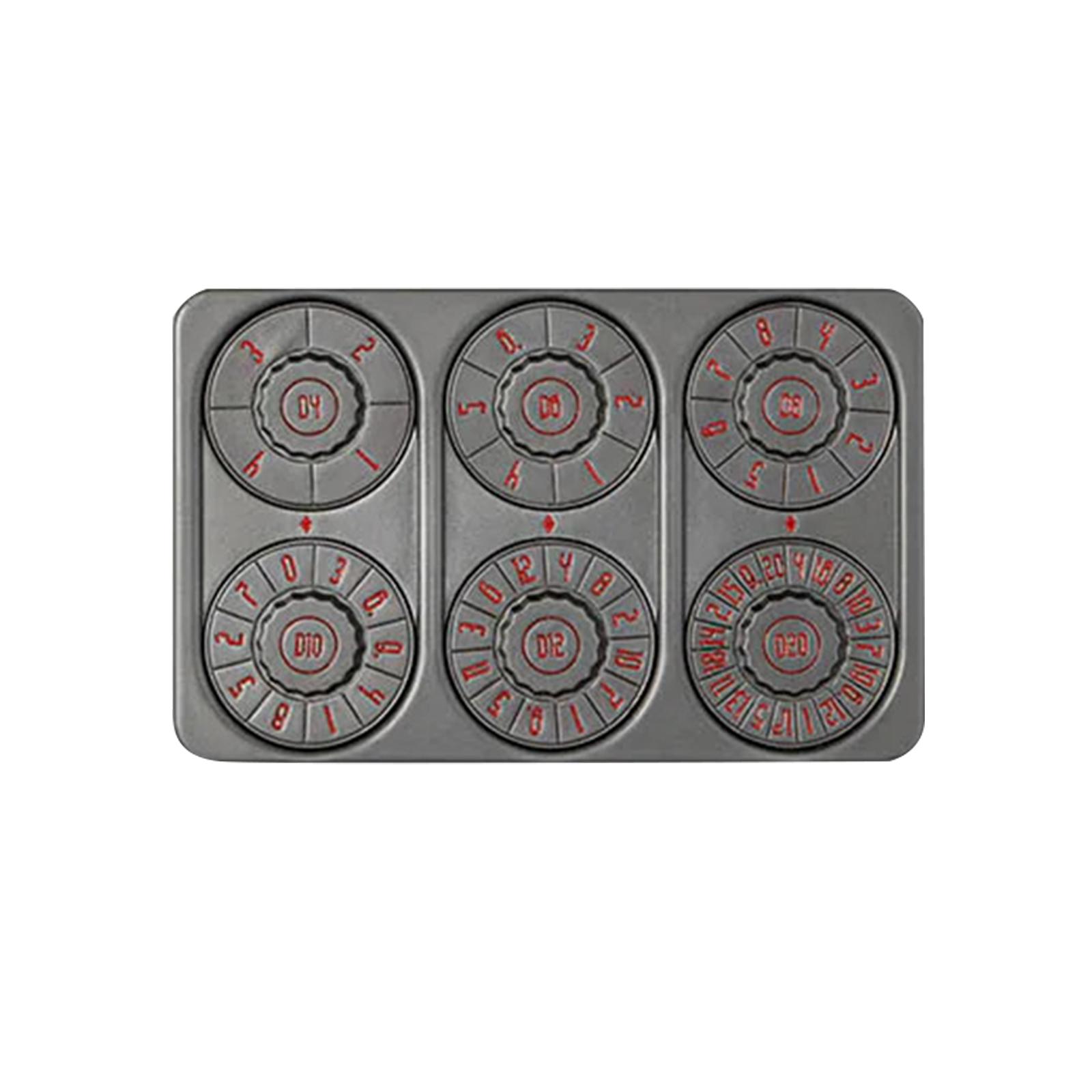 

Стогранные кубики для драконов, настольных ролевых игр – Уникальный многогранный набор ролевых кубиков One Size