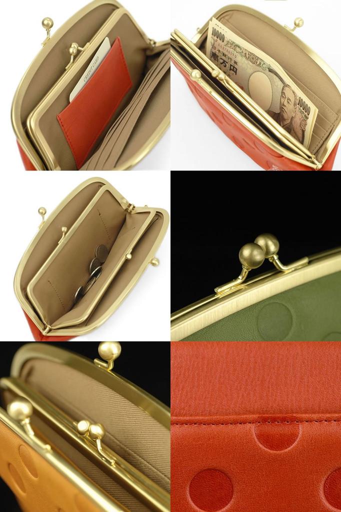 Zucchero Filato Klara 55214 Long Wallet Women's Clasp-Cloth (Orange)