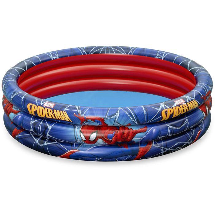 Inflatable Pool - Bestway - Spider Man - 122x30 Cm - Vinyl - For Children Over 2 Years