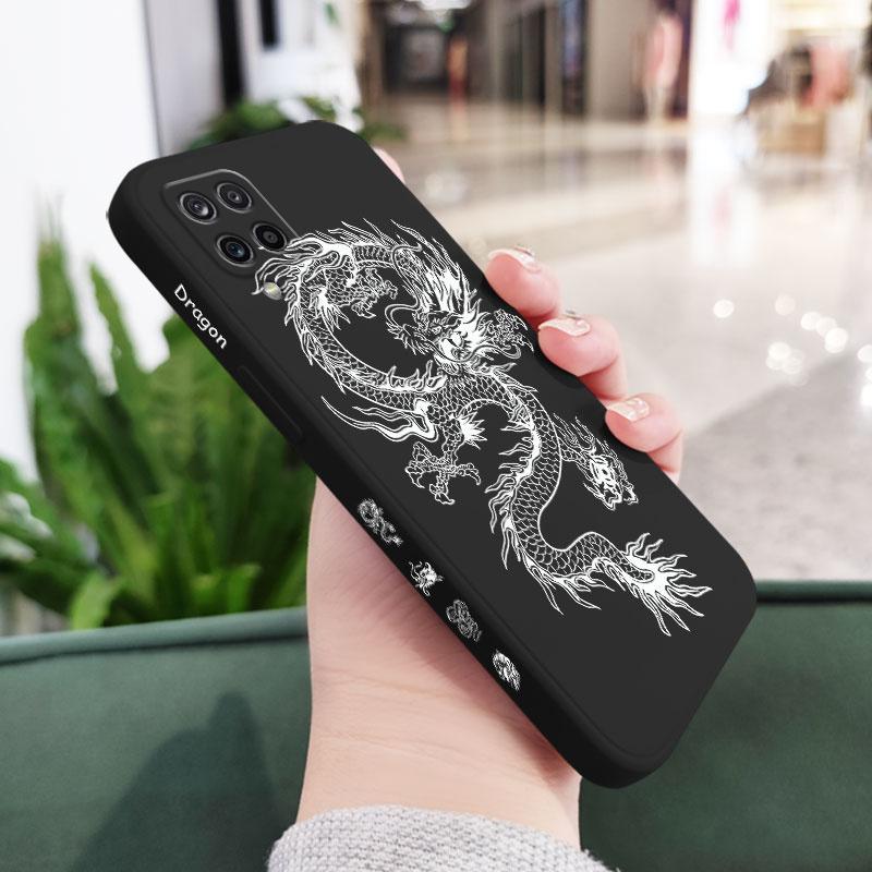 Dragon phone case for Samsung Galaxy S24 S23 S22 S21 S20 note 10 20 ultra plus fe A73 A72 A71 A55 A54 A53 A52 A51 back cover