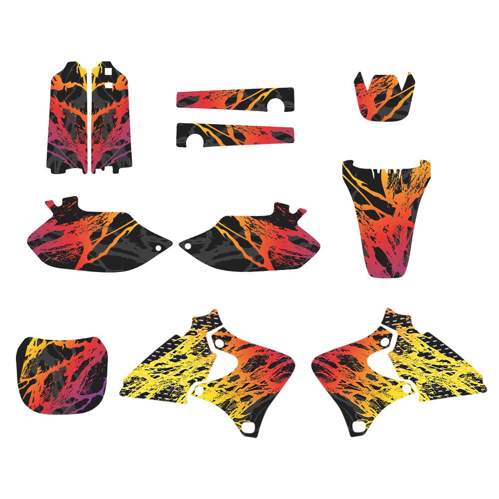 Yamaha YZ250F/400F/426F (1999-2002) Zestaw naklejek na cały pojazd