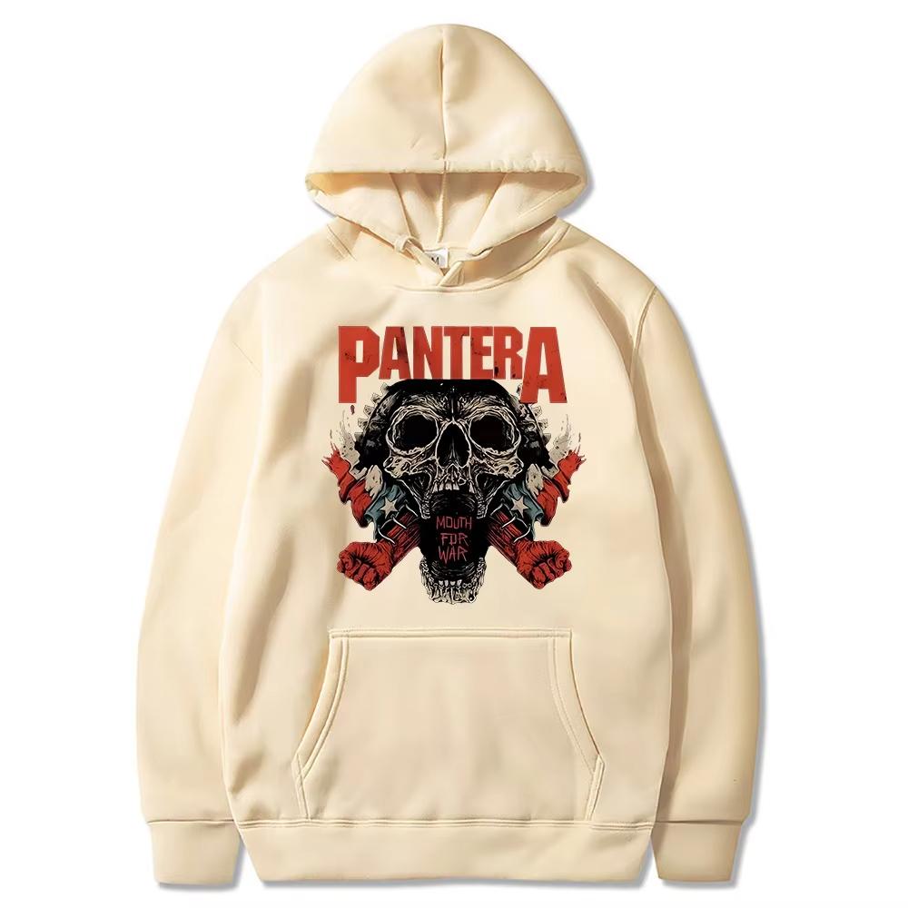 Band Pantera Hoodie Men Women Clothes Pullover Streetwear Casual Fleece Oversized High Street Funko Pop Graphic Print Top Unisex