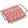 Non-Stick BBQ Grill Basket & Rib Rack for Outdoor Grilling