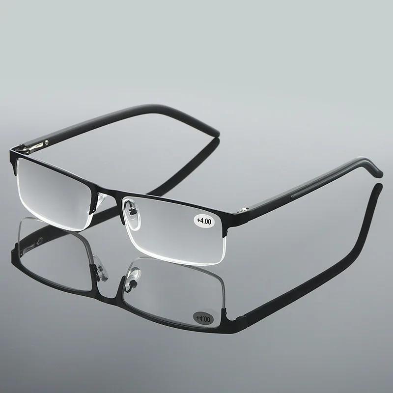 

New Fashion Trend Presbyopic Glasses For man Anti-Blue Light Reading Hyperopia Glasses Eyewear +1.0+1.5+2.0+2.5+3.0+3.5+4.0 3