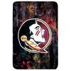 Florida State Seminoles Soft Throw Blanket Sublimated Plush Polyester Fabric Cozy Lightweight Ideal Couch Camping TV Relaxing