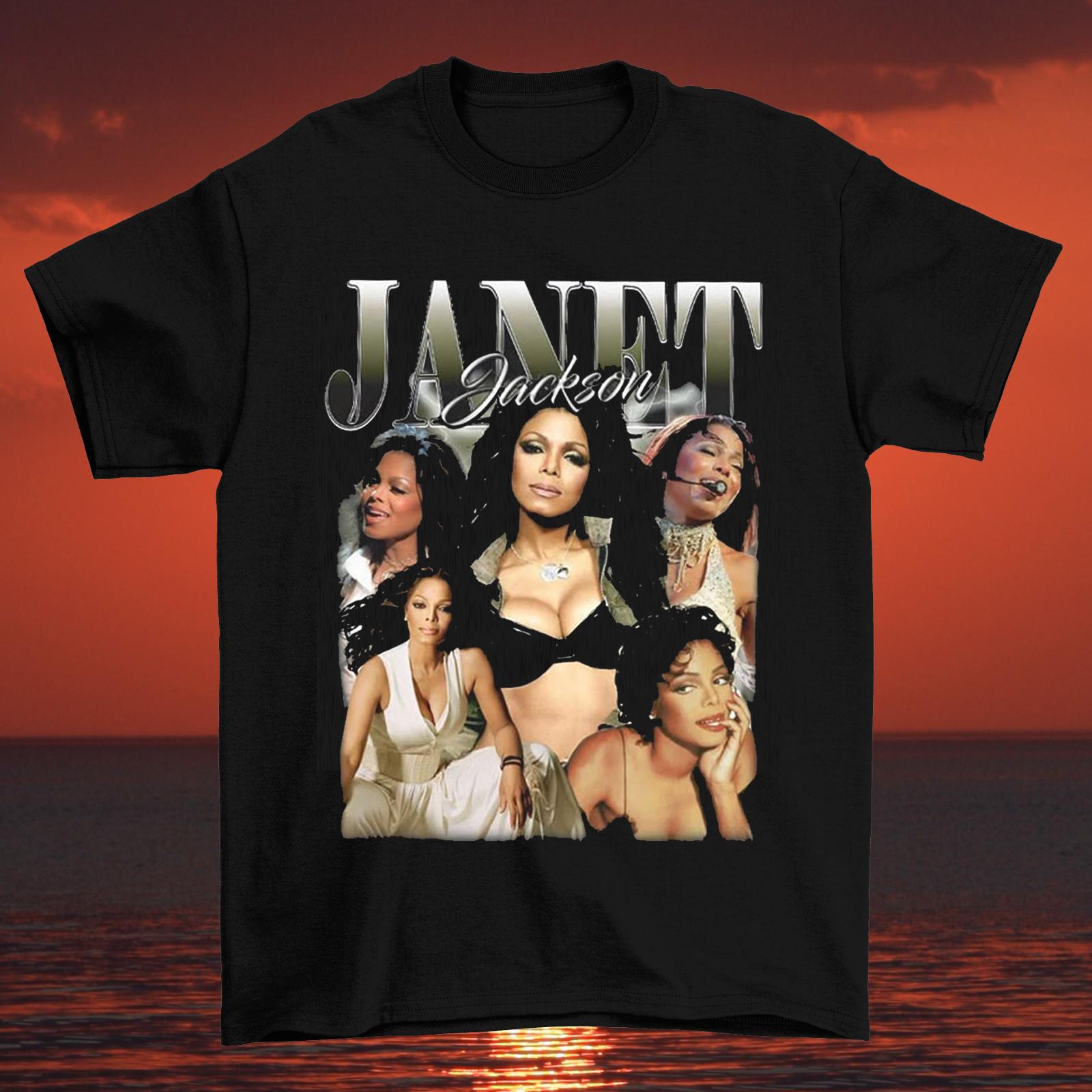 Janet Jackson Together Again Tour Black Unisex TShirt All Size Unisex T-Shirt XL
