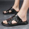 Sandals in large size  summer beach shoes, cool slippers wear-resistant and non slip, casual and fashionable air cushioned shoes
