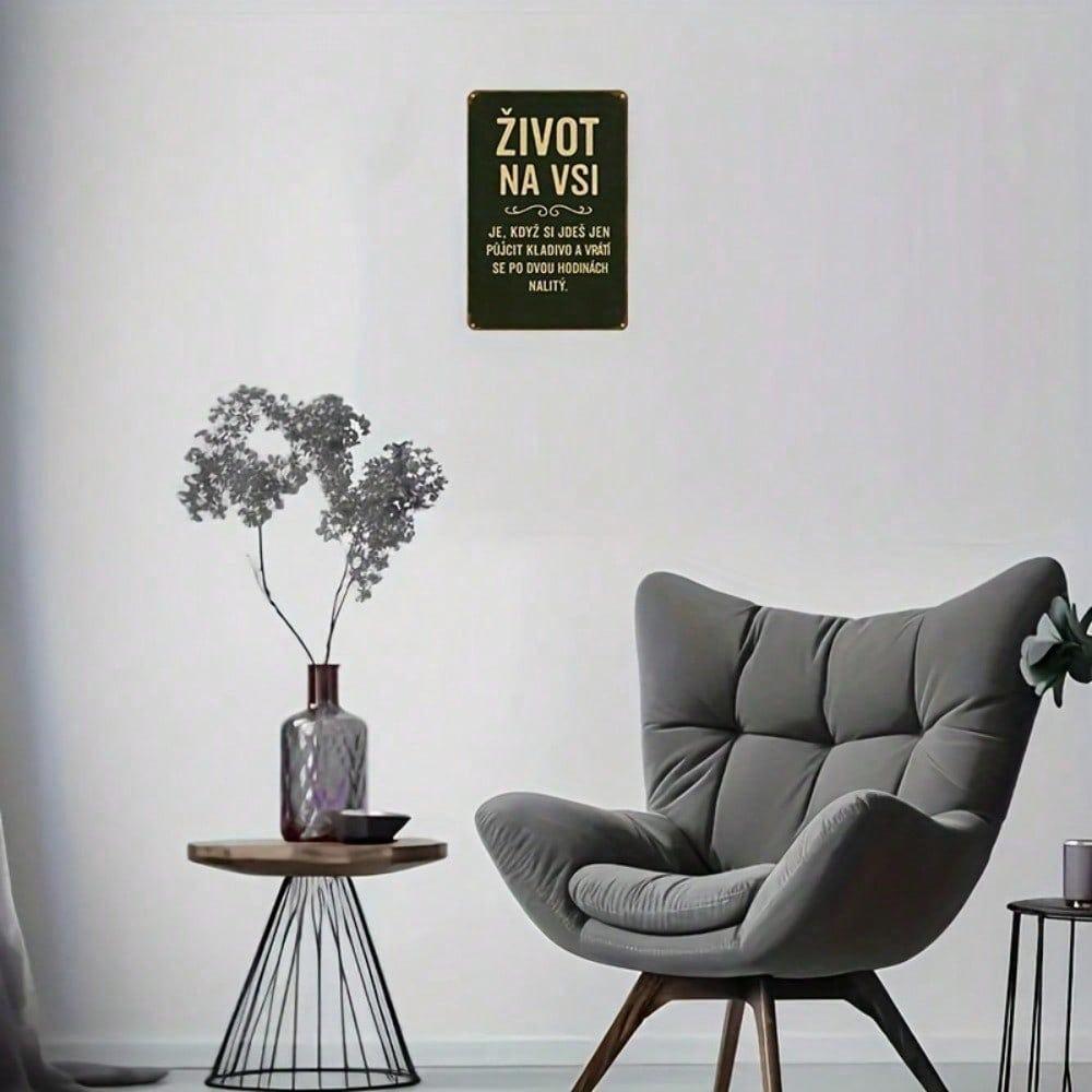 Retro Metal Paintings, Furniture, Living Room Decoration 20x30cm