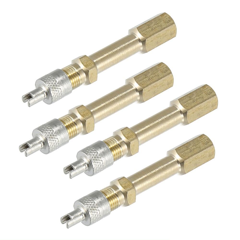 

100mm/ 3.94\ Tire Valve Extender Car Accessories Brass Tone 50mm
