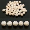 50pcs with Hole Round Wooden Beads 20mm Size Unpainted Wood Beads Wood Beads  DIY Jewelry Making