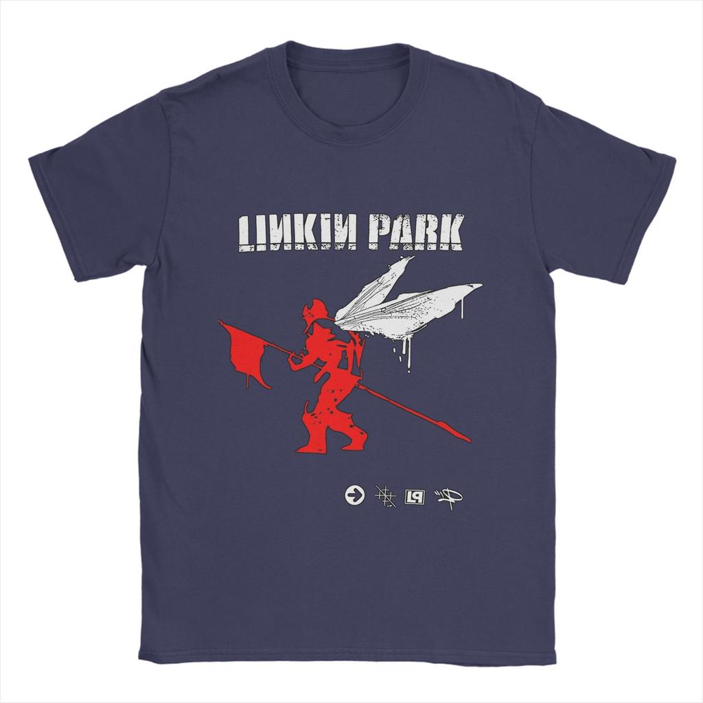 Men L-Linkin P-Park T Shirts Band  Cotton Clothing Cool Short Sleeve Crew Neck Tee Shirt 4XL 5XL 6XL T-Shirts