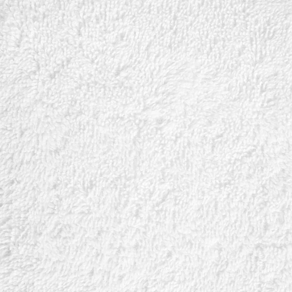 Vidaxl Ręczniki Premium Solund, 25 Szt., Białe, 100X200 Cm, 600 G/Cm²