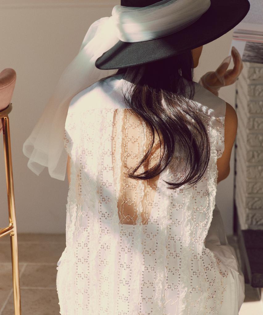 Lapineatteullie White Shirt Dress