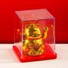 Solar Powered Waving Lucky Cat - Automatic Fortune Cat for Home, Desktop, or Car Decoration