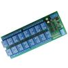 16 Channel Relay Module DC 12V MODBUS RTU RS485 Relay Module Board PLC Controller Serial Port Switch Standby Current 11M