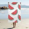 Fruit Watermelon Pattern Print Microfiber Beach Towels Quick Dry Towel Sand Beach Towels Pool Towel For Travel Swim Pool Yoga