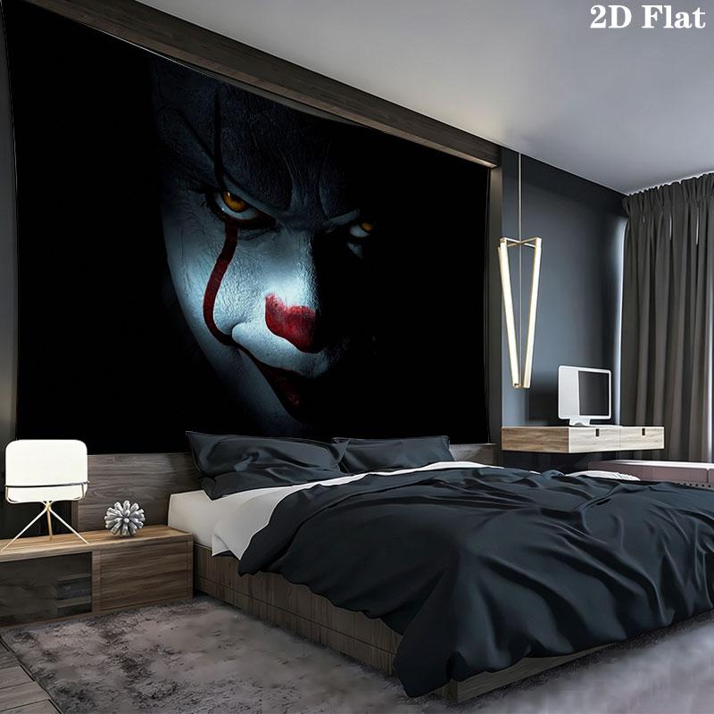 IT Wall Tapestry, Aesthetic Printed Fabric Blanket, Suitable for Bedroom, Living Room, and Home Decor.