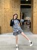 Women's Retro Color Block Knitted Cardigan - Autumn/Winter Slim Fit, Long-Sleeve Sweater