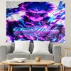 Personalized Name Gojo Satoru Tapestry, Wall Hanging Tapestry, Pattern Tapestry for Dorm Bedroom Living Room Wall Art Photography Backdrop