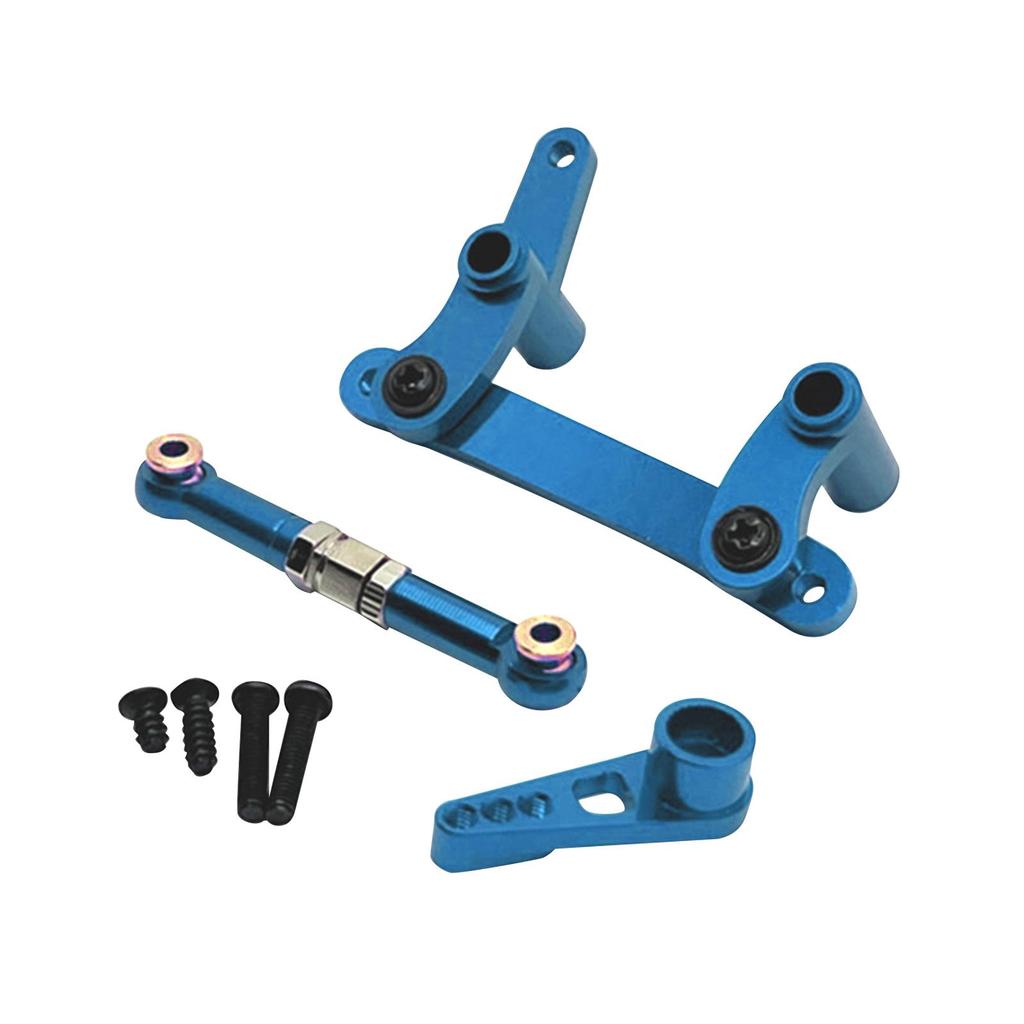 1/16 RC Car Steering Components RC Car Supplies DIY Accs Professional Assembling Replacement for 16102-q132B 16106 RC Vehicle