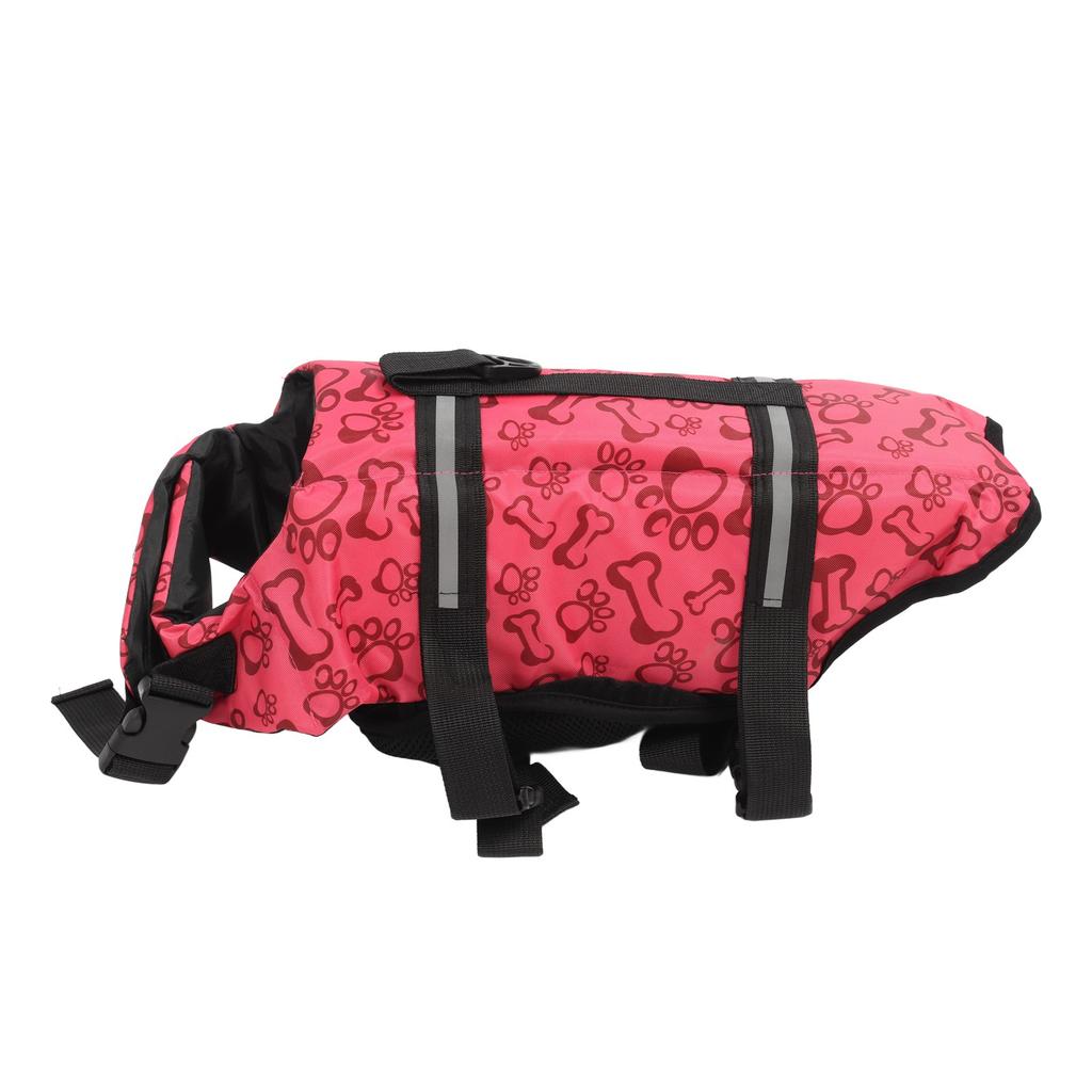Dog Life Jacket Comfortable Adjustable High Visibility High Flotation Pet Life Vest for Swimming