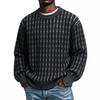 Men's Winter Trendy Knit Sweater, Casual Pullover for Everyday Wear